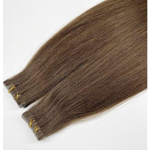 100% Human Hair Double Drawn Tape Hair Virgin Quality Seamless Injection Tape in Hair