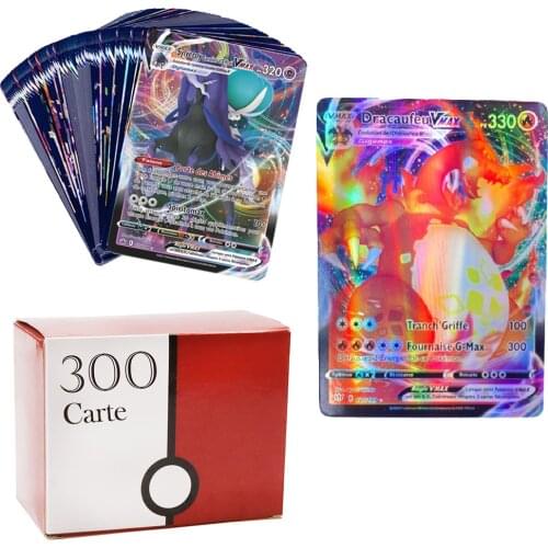 540 Pcs French Pokemon Cards Vmax TAG TEAM GX Shining Battle Trading Game Children Carte Francaise V Max Toy