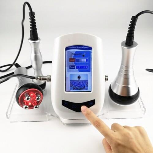 Metal Wand 40K Cavitation Ultrasonic Weight Loss Beauty Machine Radio Frequency Rejuvenation Skin Lifting Tighten Anti-wrinkle