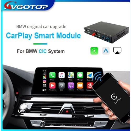 AVGOTOP Wireless Carplay/Andriod Auto for BMW-CIC System of 6.5/8.8 inches of Screen (CP201C)