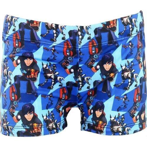 Hot Sale Children Swimsuits Swim Short Pants Free Shipping Cartoon Boys Trunks Swimwear Plants Boy Beach Wear