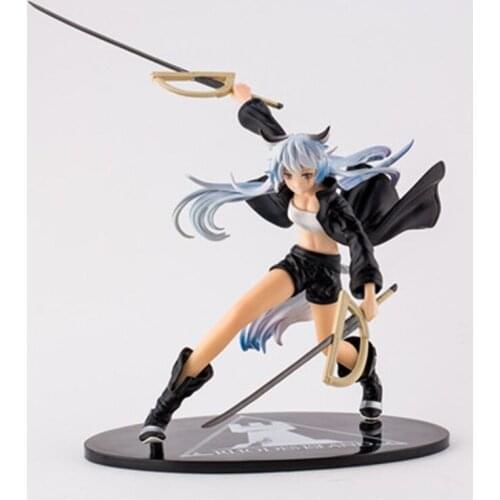 20cm Strategic Business Games Arknights Lappland Anime Action Figure Swing A Sword Classic Look PVC Collection Model Dolls Gifts
