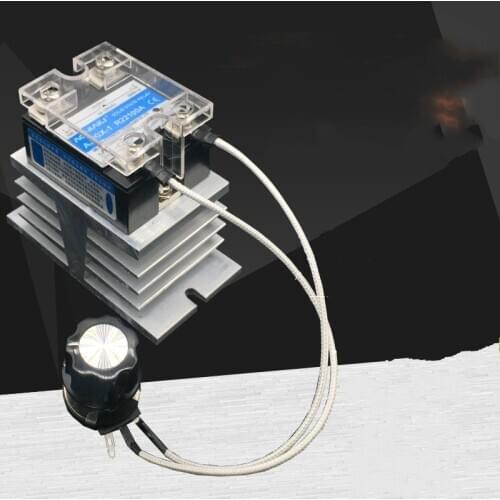 AC 110V 220V 17000W SCR Electronic Voltage Regulator Temperature Motor Speed Controller