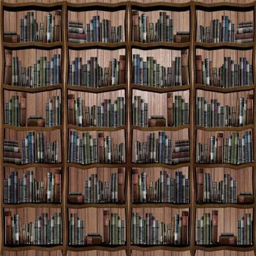 Photo wallpaper 3D custom large wall painting elegant bookshelf wallpaper living room bedroom sofa wallpaper mural