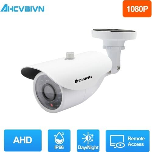Hot 2.0MP CCTV Security 1080P AHD Camera White bullet Camera Waterproof IP66 Outdoor Video Surveillance Night Vision