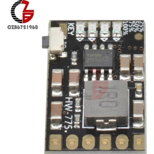 5V 2A Lithium Battery Charge Discharge Protection Battery Level Indicator Module 3.7V 4.2V Step Up Boost Board Power Bank DIY