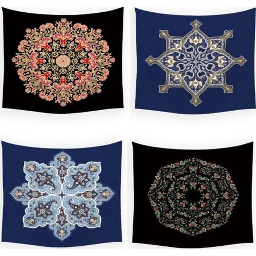 Geometric stripe printing wall hanging farmhouse home decor witchcraft supplies japanese home decor tapestry wall hanging Home