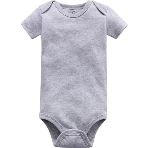 Baby Bodysuit 100% Cotton Summer Infant Jumpsuit Overall 3-24M Short Sleeve Body Suit Newborn Boy Girl Clothing