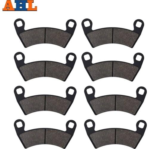 AHL Motorcycle Parts Front Rear Brake Pads For POLARIS Ranger 700 800 Crew Ranger Crew 800 900 RZR XP4 900 RZR XP 1000 FA452