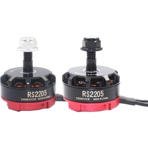 RS2205 2300KV 2205 CW/CCW Brushless Motor for FPV Racing Quad Motor FPV Multicopter QAV200 210 250 FPV Quad Racing Drone