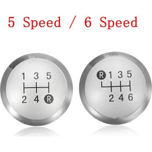 5 Speed 6 Speed Car Gear Lever Handball Chrome Gear Shift Knob Cap Cover Gear Shift Knob For Toyota Auris 2007 2008 2009
