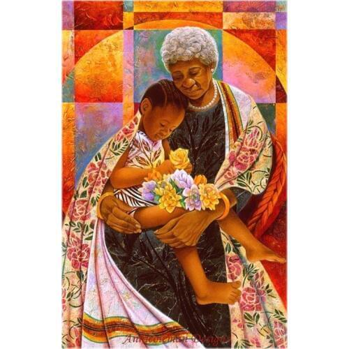 Needlework for embroidery DIY DMC color High Quality - Counted Cross Stitch Kits 14 ct Oil painting - In Grandmas Hands