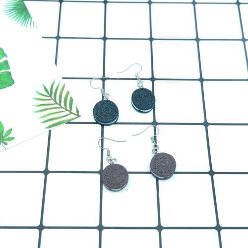 Oreo Earrings earring candy costume trendy Style woman girl Jewelry Drop shipping wholesale