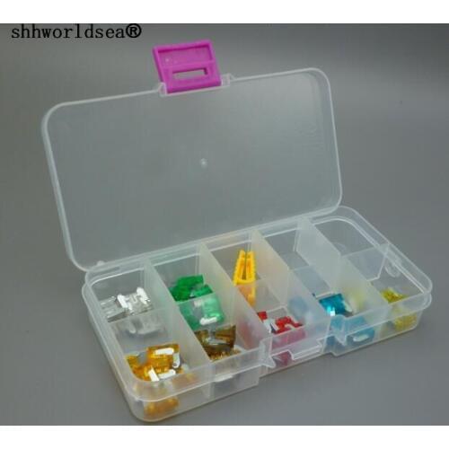 Shhworldea 120pcs MICRO Blade Fuse Assortment Car Fuse Motorcycle FUSES Auto Kit 2A 3A 5A 7.5A 10A 15A 20A 25A 30A 35A 40A