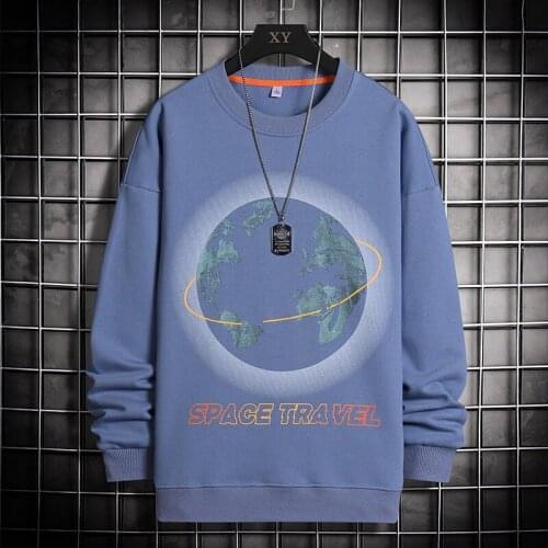 Reflective Printed Sweatshirts Mens Hoodie Pullover Oversize Streetwear 2021 Spring Autumn Casual Hoody Mens Sweatshirt Coats