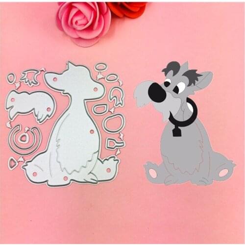 Beautiful Dog bow Ear Cutting Dies Stencils for DIY Scrapbooking/photo album Decorative Embossing DIY Paper Cards