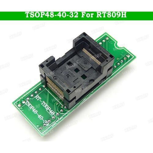 TSOP48-DIP48 Adapter RT-TSOP-48 Socket 0.5mm Pitch for RT809H XELTEK Universal Programmer