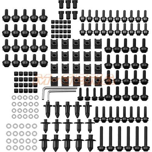 186 PCS Motorcycle Accessories Aluminum Fairing Bolt Screws Kit Fit For HONDA VFR400/800/1200 CBR250R/300R/500R CBR929/954