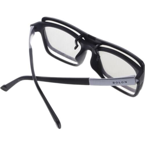 Clip-On Type Circular Passive Polarized 3D Glasses For TV Real 3D Cinema 0.22mm