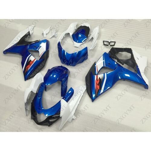 Bodywork GSXR1000 2009 - 2015 K9 Blue White Body Kits for Suzuki GSXR1000 13 14 Abs Fairing GSXR1000 11 12