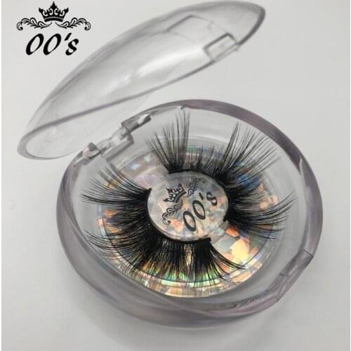 Reuseable 25-30 times mink eyelashes vendor packaging box custom Creat your own logo