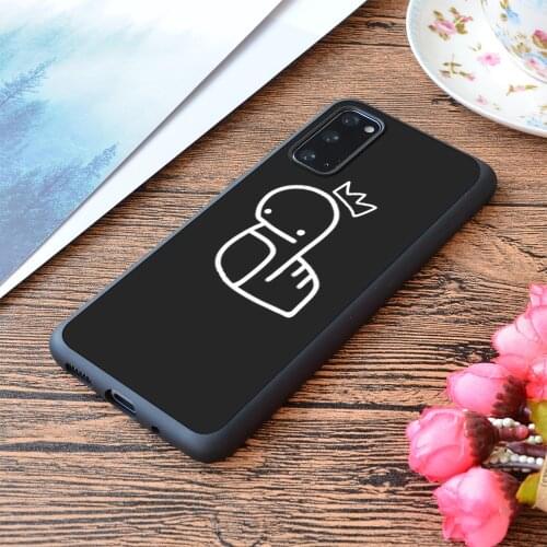 For Samsung Galaxy Bang Chans Doodle Stray Kids Merch Print Soft Matt Phone Case