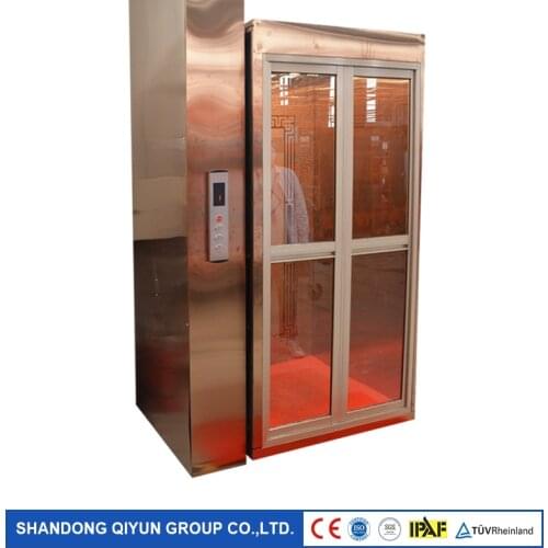 Qiyun MAde in China 1-10m Height 300kg Load Capacity High Quality Customized Home Elevator Used for Old/Disabled Man