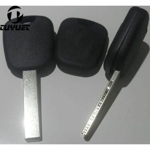 Blank Transponder Key Shell For Peugeot 307 With Groove Blade Replacement Cover