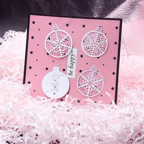 Christmas Metal Cutting Dies Snowflake Dies Diy Craft Album Scrapbooking Embossing Dies Paper Card Maker