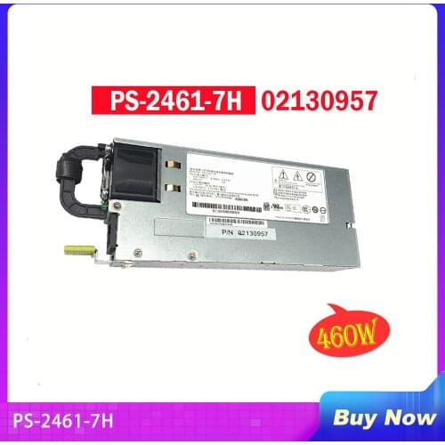 Server Power Supply For Huawei RH1288V3 RH2288V3 2285 1288V2 PS-2461-7H 02130957 460W Fully Tested