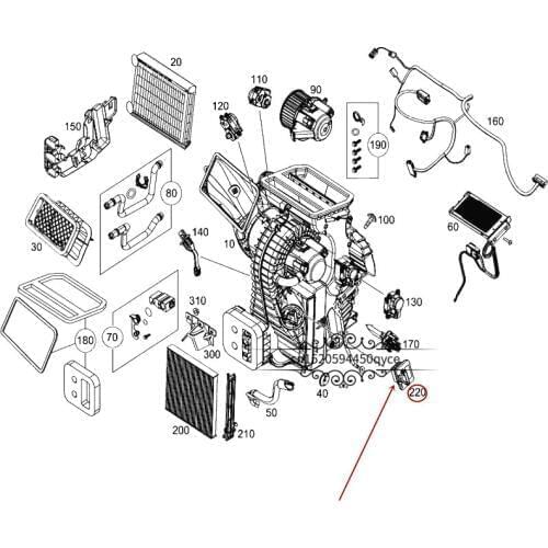 Fan resistance Air conditioner blower motor 453 341mer c ed es-be nzs ma rt344 353 Blower resistance regulator Heater resistance
