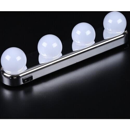 LED Makeup Mirror woman beauty cosmetic mirror light Vanity Lighted Mirror Makeup HD light bulb