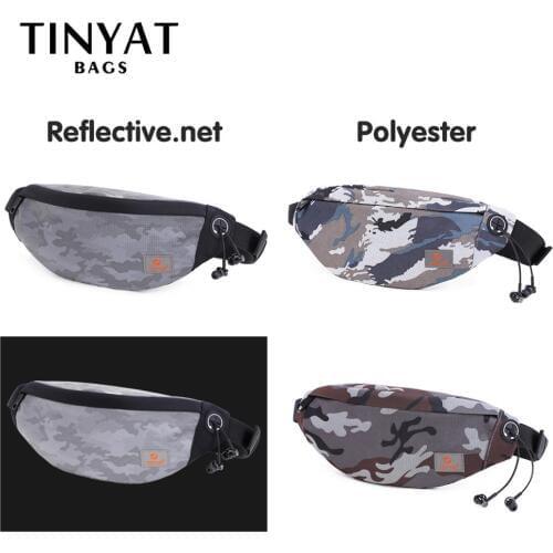 TINYAT Men's Banana Bags