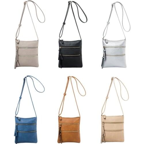 Handbag Women Shoulder Bag Messenger Shoulder Bag Waterproof PU Leather