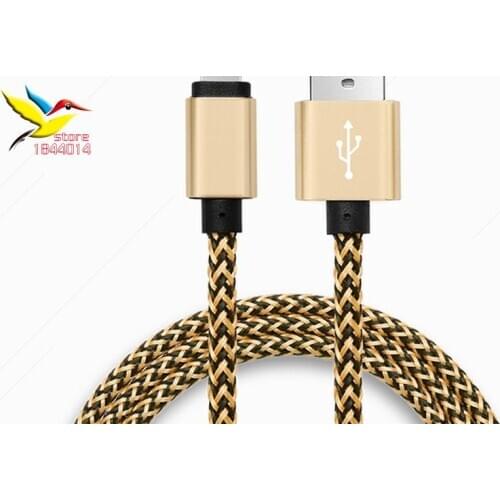 1M 2m 3m twist nylon covered Braided USB Cable for iPhone 7 6 7s 6S Plus 5 se iPad Pro Air Data Sync Charger for android 50pcs