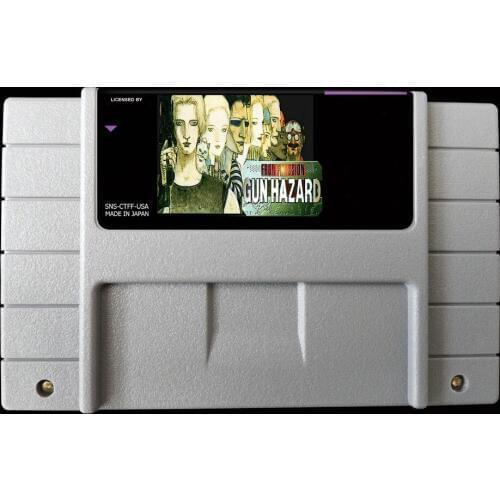 16Bit Games ** Front Mission - Gun Hazard ( USA Version English translation!! )