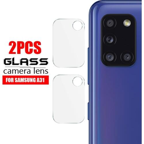 2PCS A31 Back Camera Lens Protective Glass on For Samsung Galaxy a31 A315 Tempered Glass lens screen Protective Film