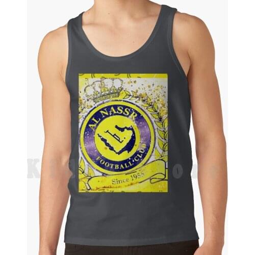 Al-Nassr Riyadh Tank Tops Vest 100% Cotton Al Nassr Riyadh