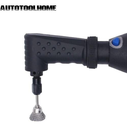AUTOTOOLHOME Right Angle Converter Rotary Tool Attachment fit for Original Dremel 4000 3000 275 Electric Grinder Accessories