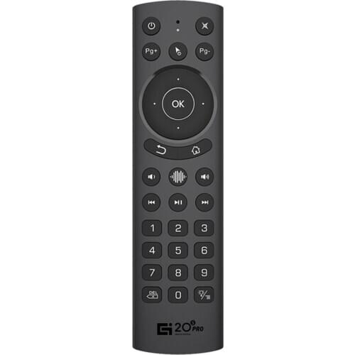 ALLOYSEED G20S PRO Wireless Fly Air Mouse 2.4G 30 Buttons Smart Voice Remote Control for PC TV Box STB Smart Home Accessories