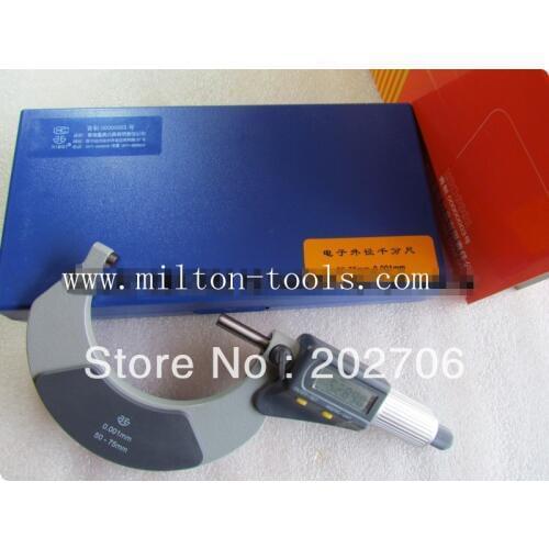Xibei brand 50-75mm Electronic outside micrometer double functions keys 0.001mm
