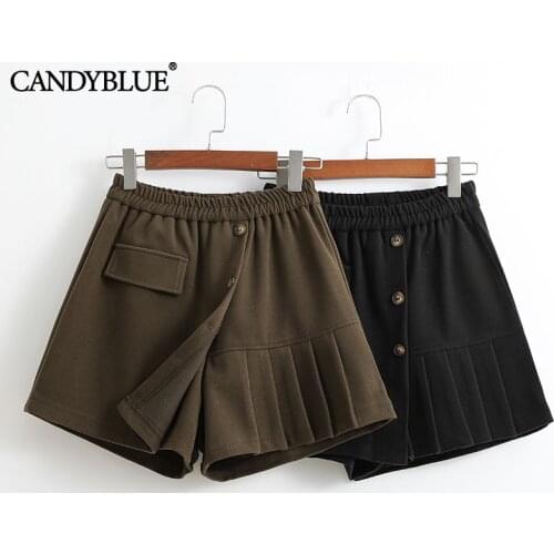 Candyblue Women's Wool Shorts