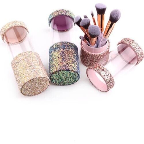 Makeup Brush Holder Dust-proof Brush Makeup Holder Travel Portable Case for Brush Women Brush Organizer Makeup Tools