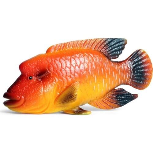 Children solid marine animal model freshwater fish ornamental fish Sumei carp simulation animal toy decoration
