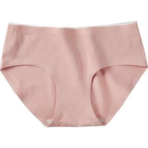 Comfort Panties for Girls Ladies Bikini Panty Lingerie Breathable Seamless Panties Women Sexy Briefs Underwear Briefs