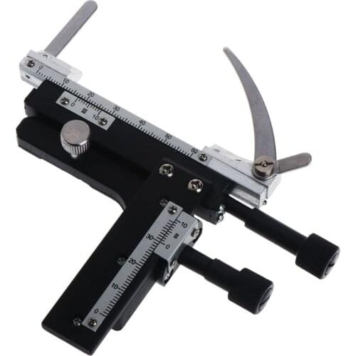 Microscope Attachable Mechanical Stage X-Y Moveable Caliper Vernier with Scale 24TD wholesales