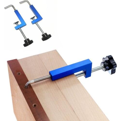 Multifunction woodworking Securing clip Aluminum auxiliary fixture wood carpenter DIY tools