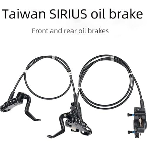 MTB Road Bike Hydraulic Disc Brake Calipers Set Front Rear 750/1350mm Mountain Bike Bicycle Oil Pressure Disc Brake Set PK MT200