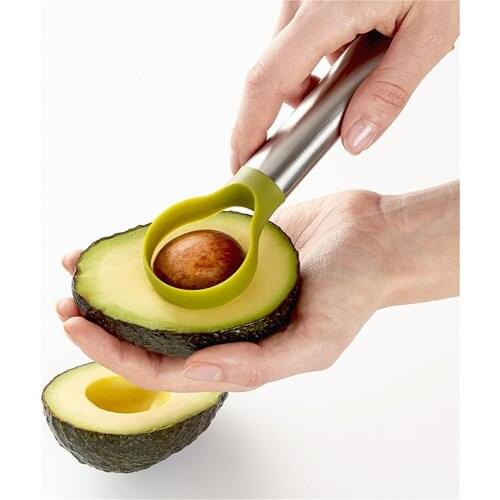 Stainless Steel Avocado Cutter 2-in-1 Vegetable Fruit slicer Grater Creative Multifunctional Kitchen Gadget Tools 20FEB19