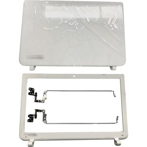 NEW Laptop LCD Back Cover/Front bezel/LCD Hinges For Toshiba Satellite l50B L50-B L55-B S55T-B S55-B DTG33BLILC00 B1BLI0RC02S